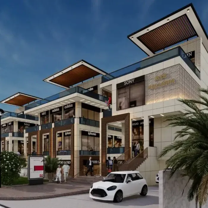 Out side Image of ais the galleria